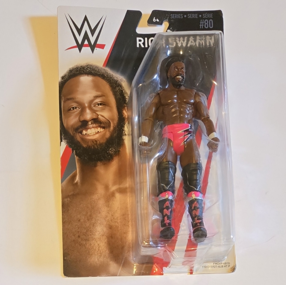 WWE Wrestling Figure Rich Swann #80 Mattel 2017 RARE pink NEW SEALED 🔥